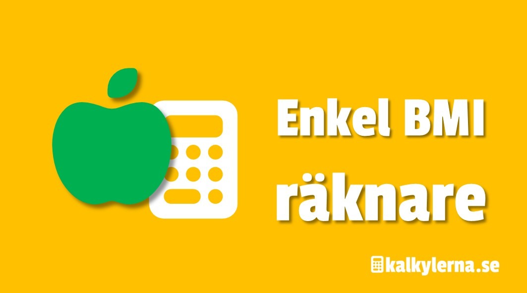 Enkel BMI kalkylator